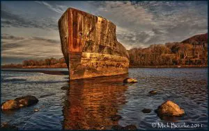 The Creteboom, słynny statek na Rzece Moy /fot. Mick Bourne